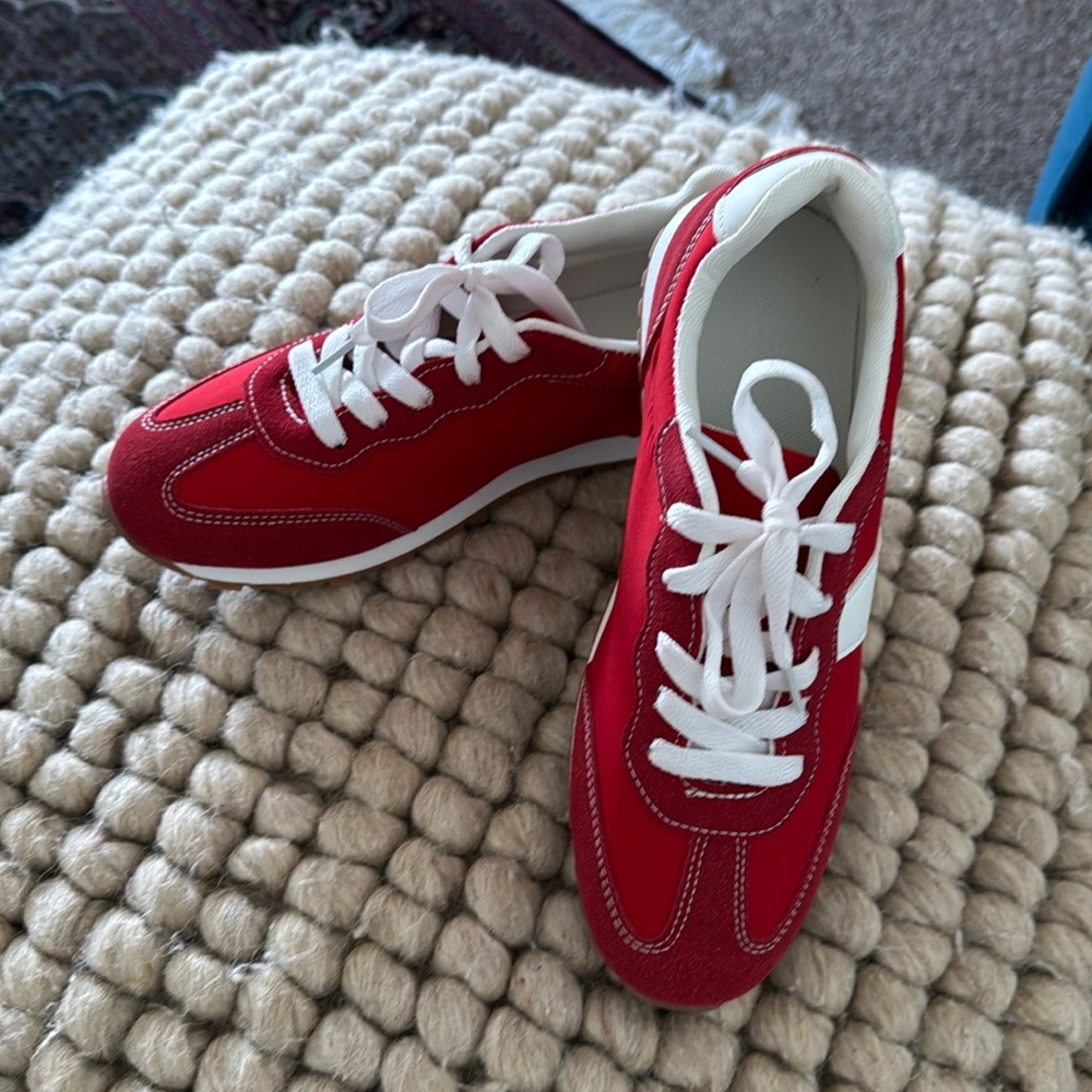 Red Tennis Shoes